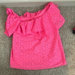 Lilly Pulitzer one shoulder top